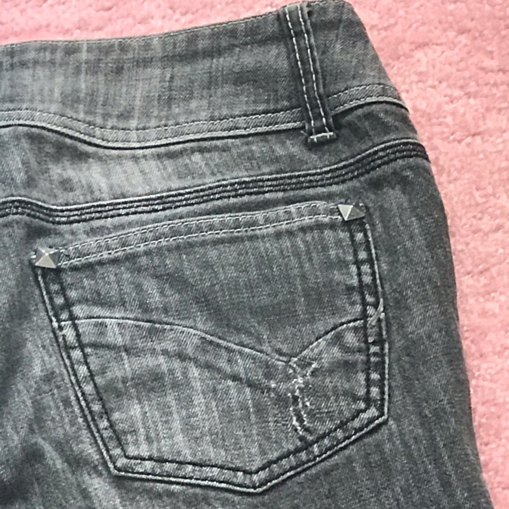 Distressed Gray Jeans! - Picture 3 of 12